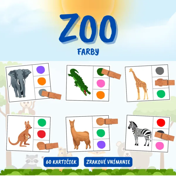 ZOO - brožúra - farby