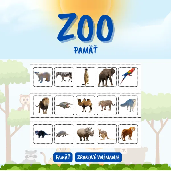 ZOO - pamäť