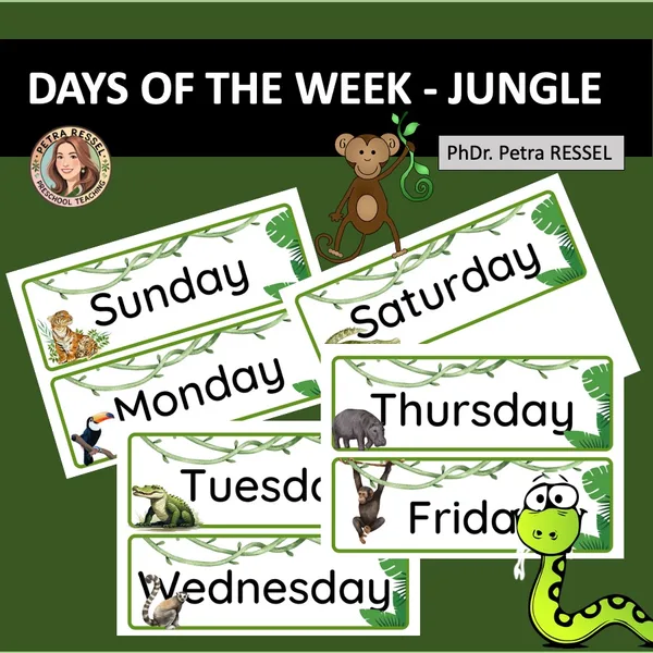 DAYS OF THE WEEK - JUNGLE