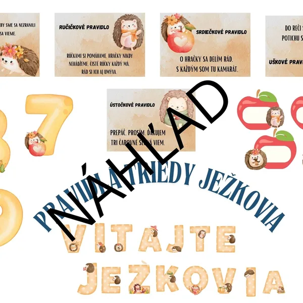Pravidlá ježko