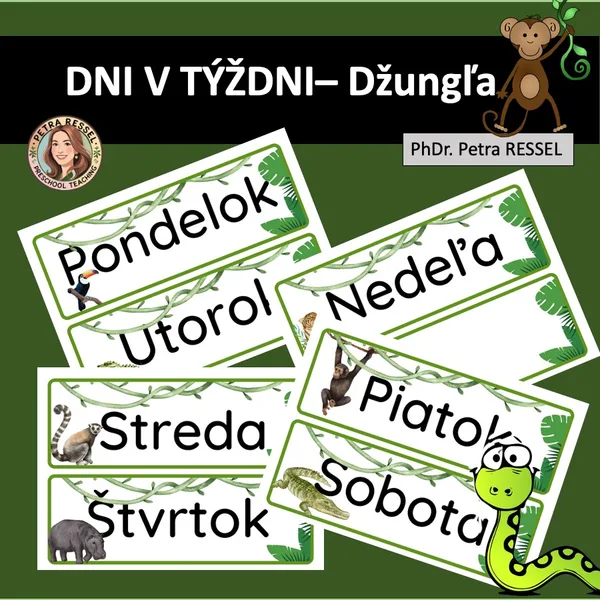 DNI V TÝŽDNI - Džungľa 