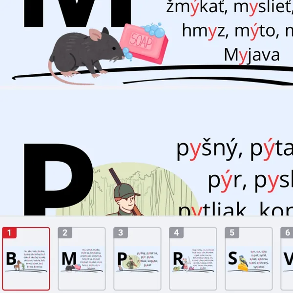 Vybrané slová 