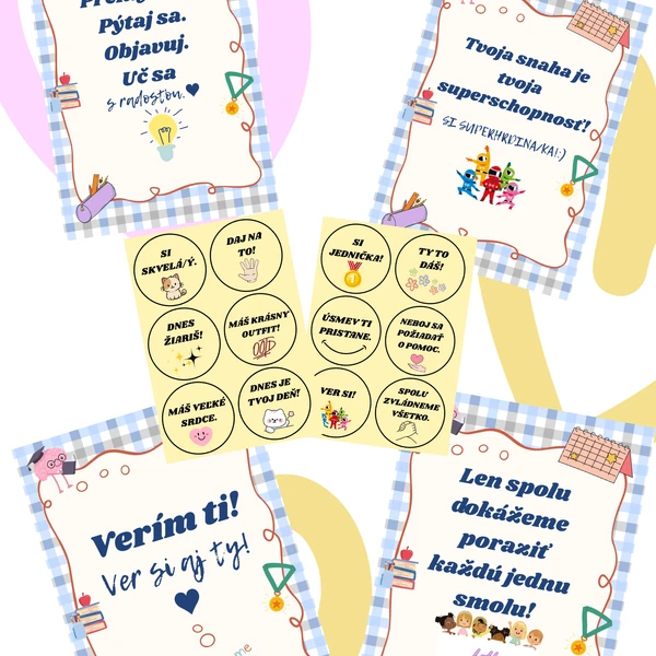 Motivačné citáty do triedy + kruhové afirmácie