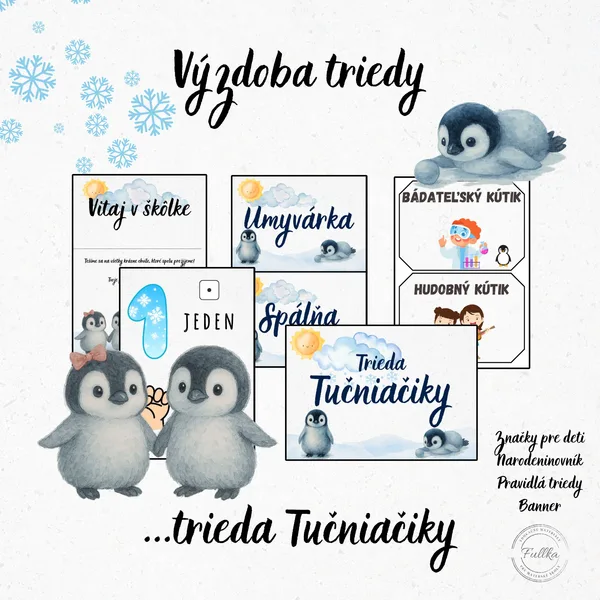 Tučniačiky, Výzdoba triedy, Narodeninovník