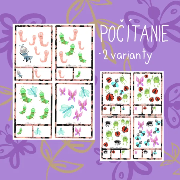 Chrobáčiky - Počítanie 