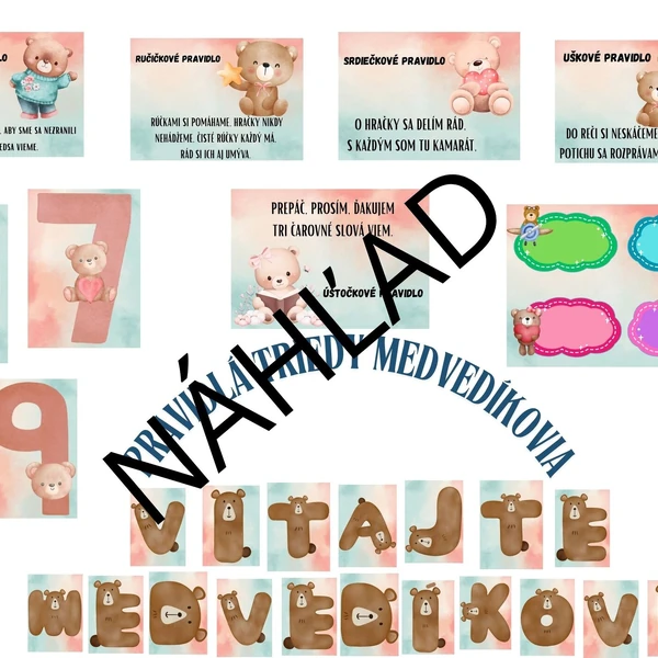 Pravidlá medvedík