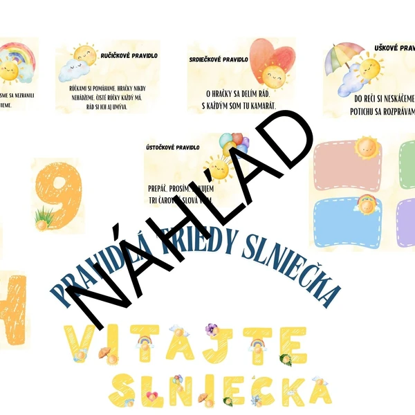 Pravidlá slniečko