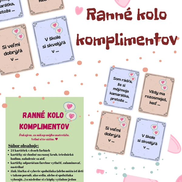 Ranné kolo komplimentov