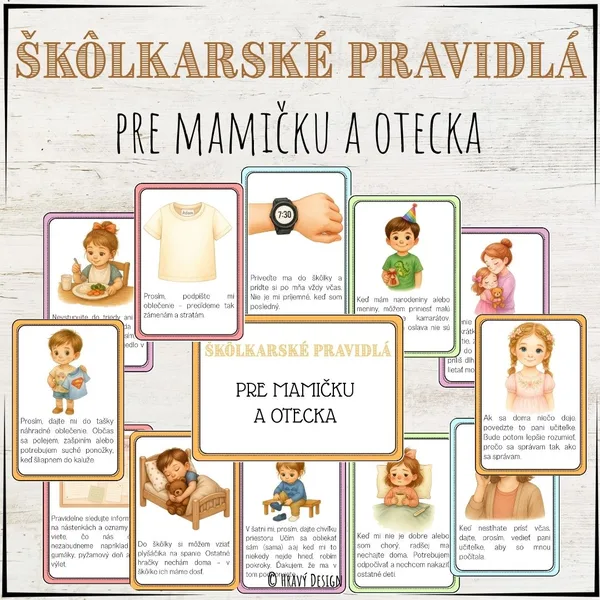Škôlkarské pravidlá pre rodičov