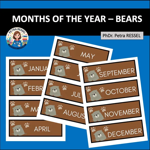 MONTHS OF THE YEAR /BEARS 