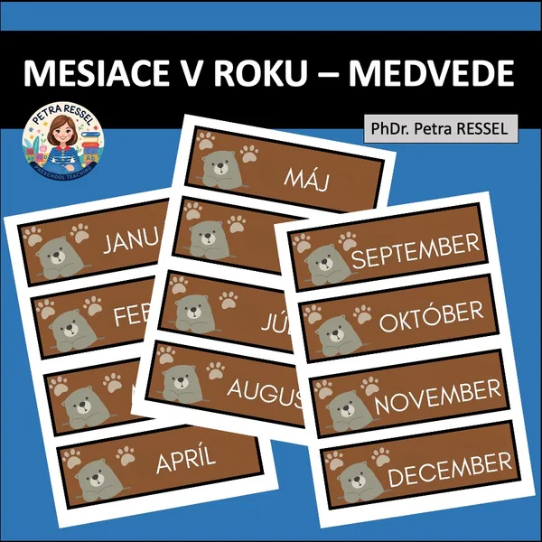 MESIACE V ROKU - medvede, mackovia