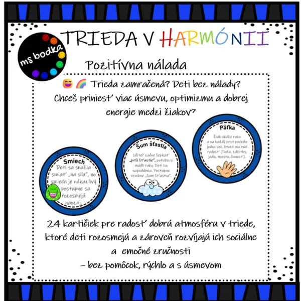 Trieda v harmónii - pozitívna nálada