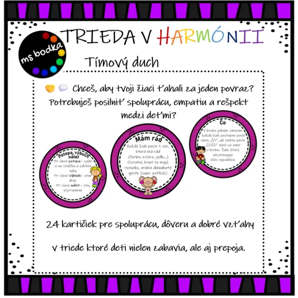 Trieda v harmónii - tímový duch