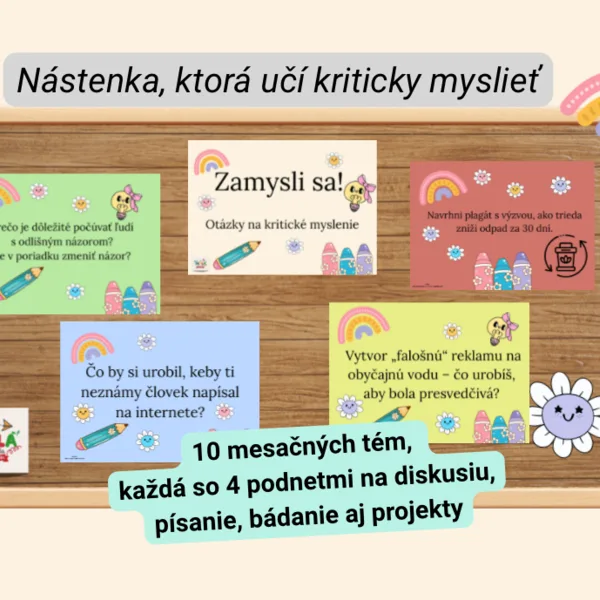 Nástenka- kritické myslenie