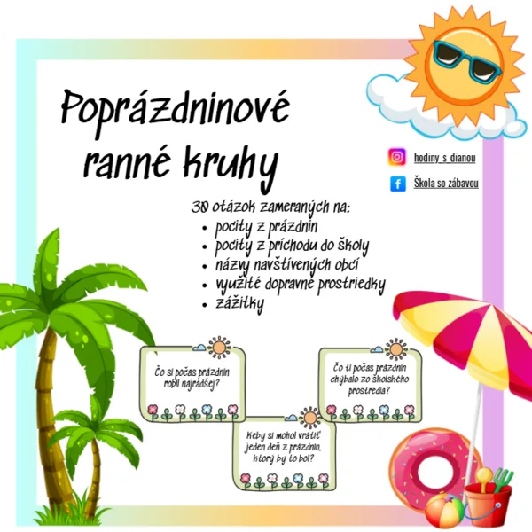 Poprázdninové ranné kruhy