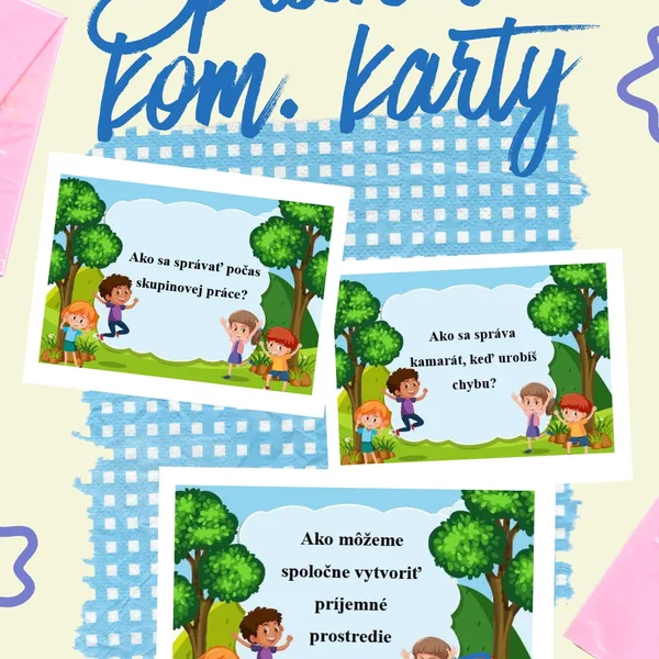Komunikačné kartičky - správanie