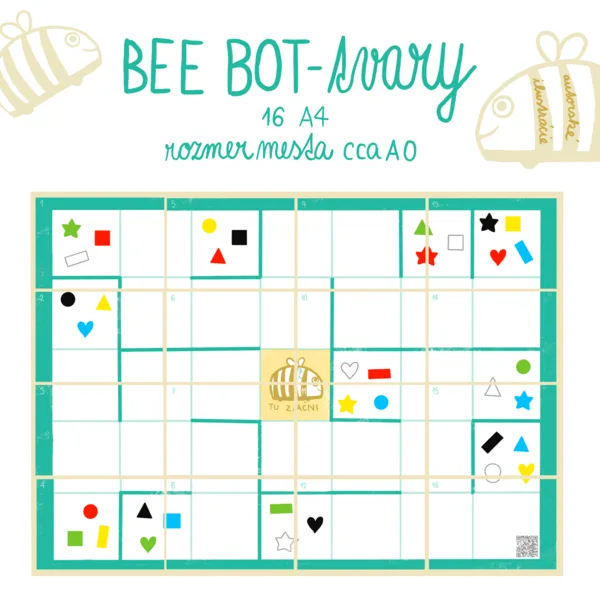 Bee Bot - Tvary