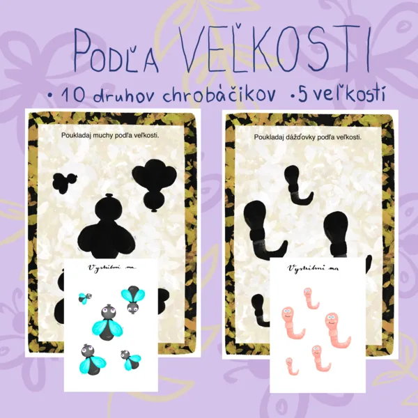 Chrobáčiky - Veľkosť