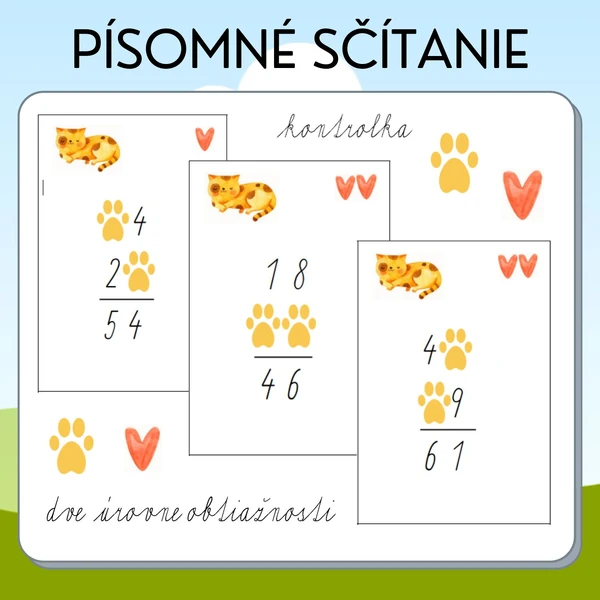 Písomné sčítanie 