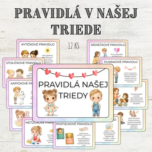 Pravidlá v našej triede