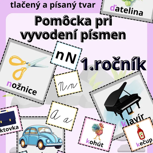 Vyvodenie písmen