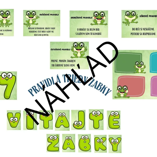 Pravidlá žabka