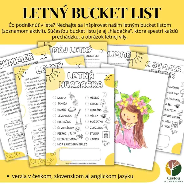 Letný bucket list + hľadačka