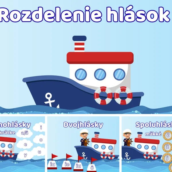 Rozdelenie hlások - námorníci