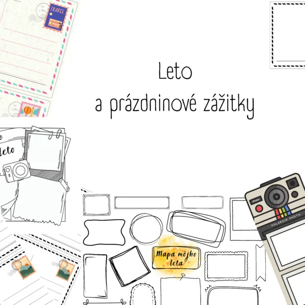 Leto - pracovné listy a makety