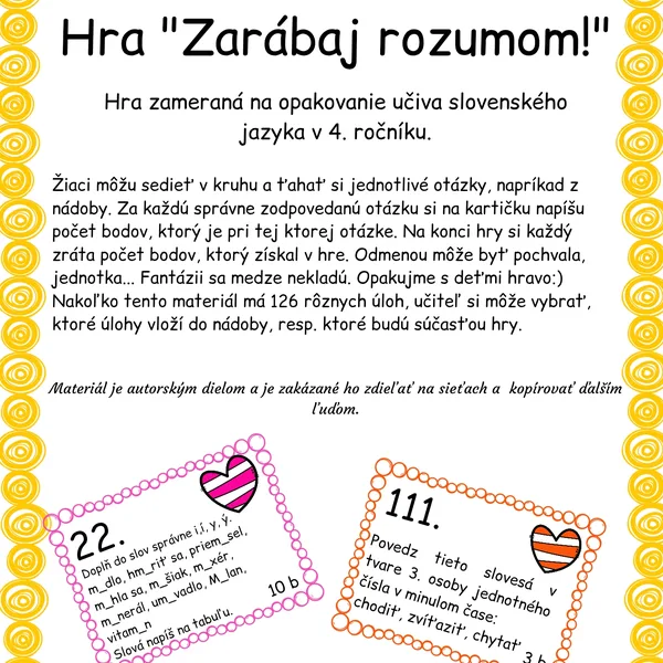 Zarábaj rozumom! 4. ročník