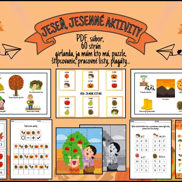 Jeseň, jesenné aktivity🍂