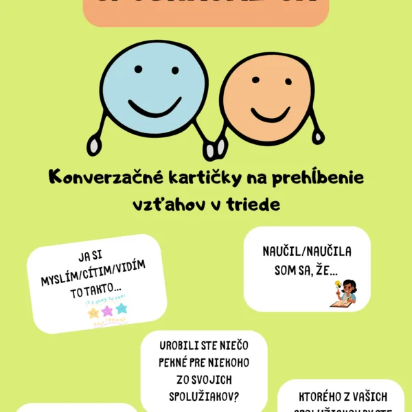 Kartičky na prehĺbenie vzťahov v triede
