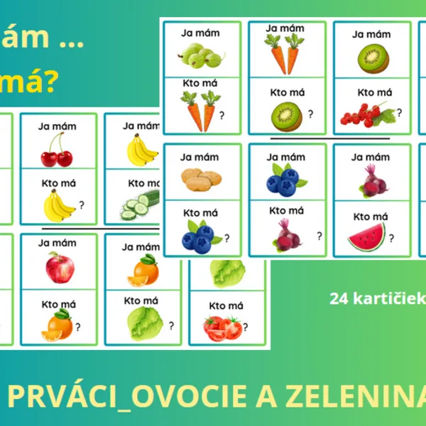 Prváci_Ovocie & zelenina