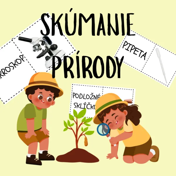 PEXESO - Skúmanie prírody