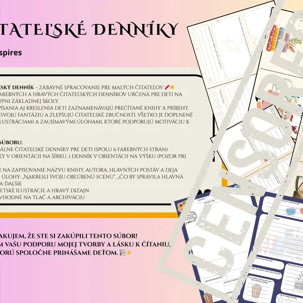 Čitateľské denníky