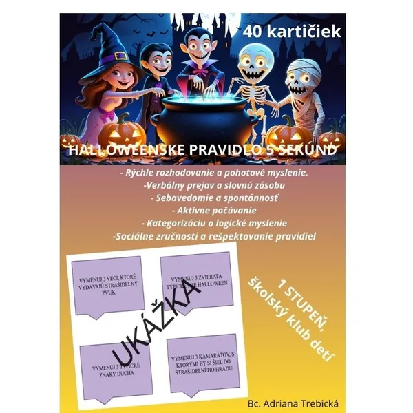 Halloweenske pravidlo 5 sekúnd