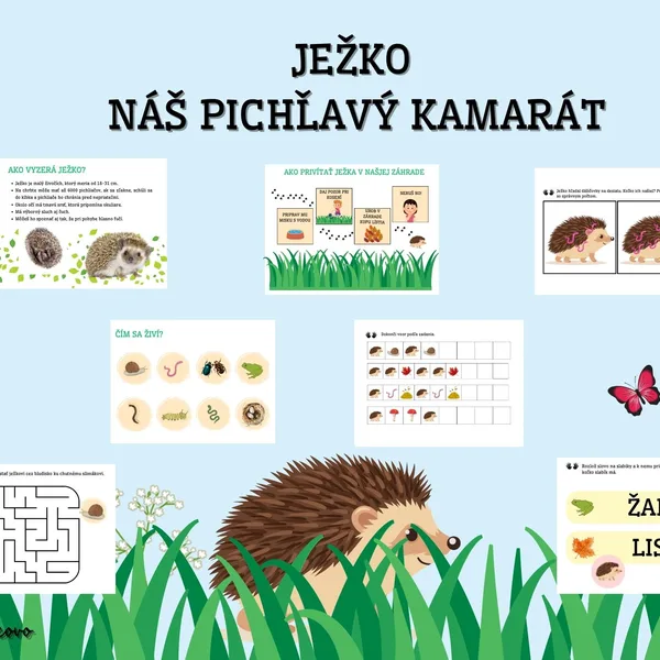 JEŽKO NÁŠ PICHĽAVÝ KAMARÁT