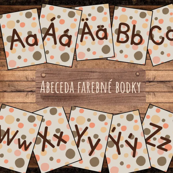 Abeceda farebné bodky