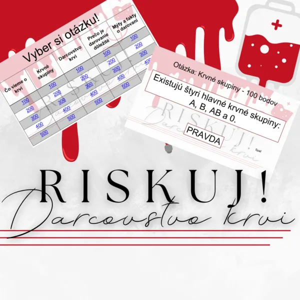 RISKUJ! - Darcovstvo krvi