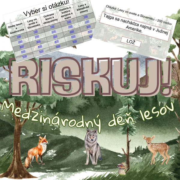RISKUJ! - Medzinárodný deň lesov