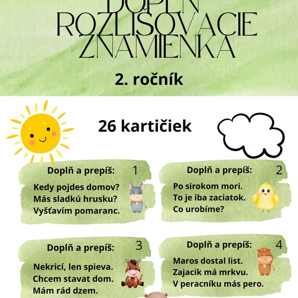 Rozlišovacie znamienka