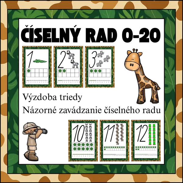 ČÍSELNÝ RAD 0-20