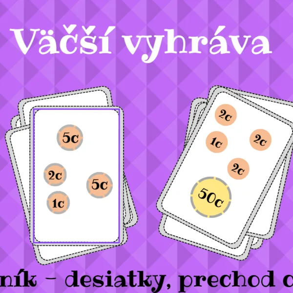 Väčší vyhráva 🫰💵