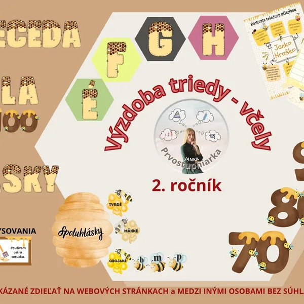 Výzdoba triedy - včely