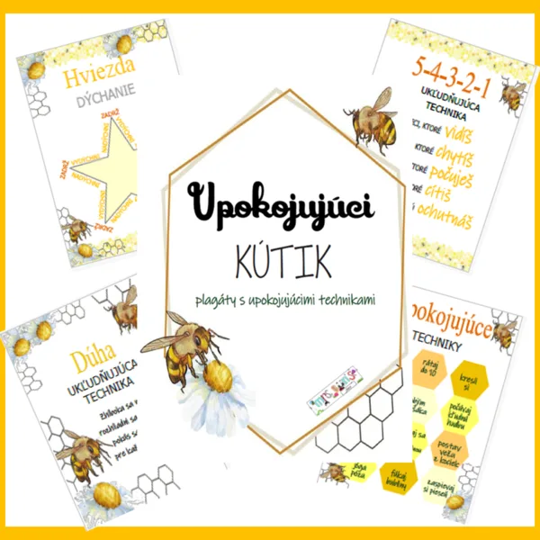 Upokojujúci kútik, včela