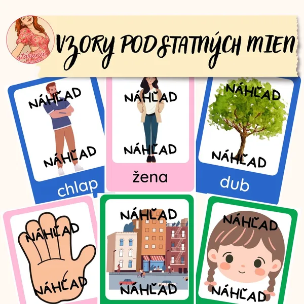 Vzory podstatných mien