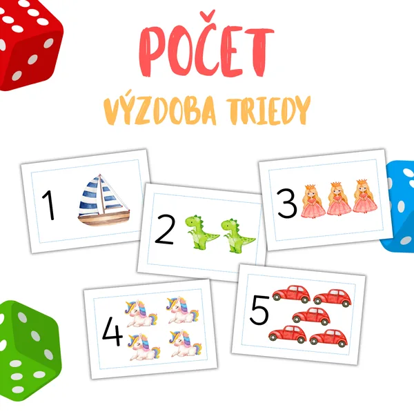 POČET - výzdoba triedy