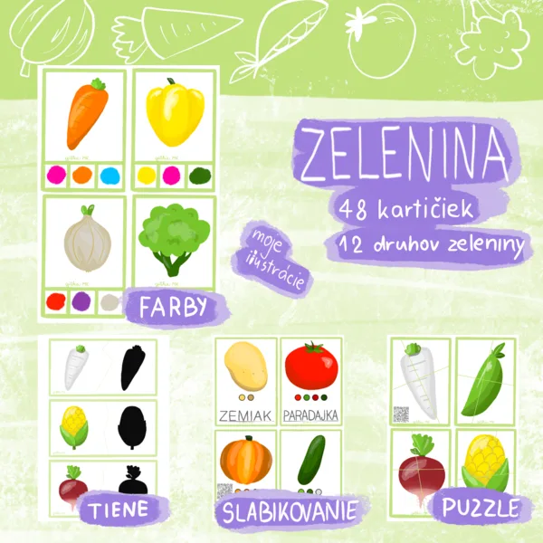 Zelenina - úlohy 