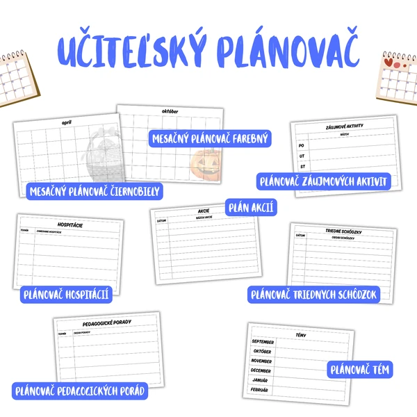 Učiteľský plánovač