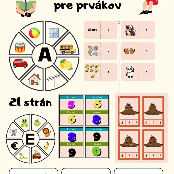 Aktivity na prvé týždne v škole pre prvákov